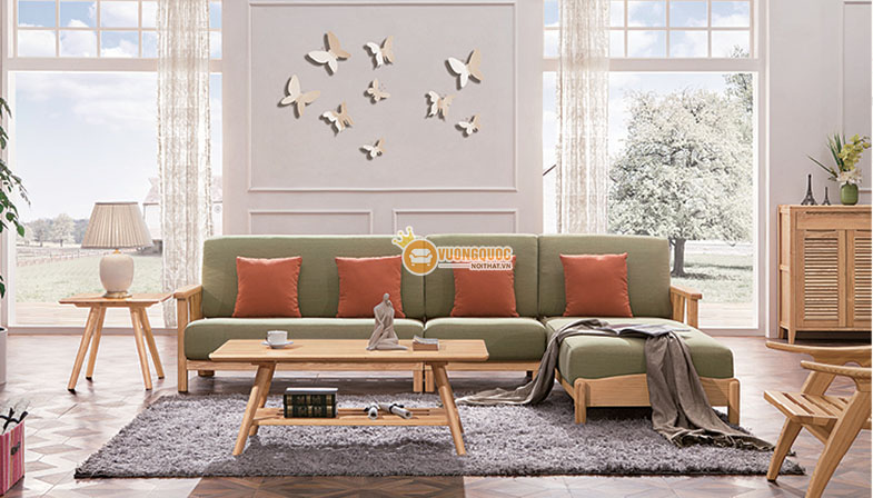 Sofa góc phòng khách kiểu dáng đơn giản CGN5S101S